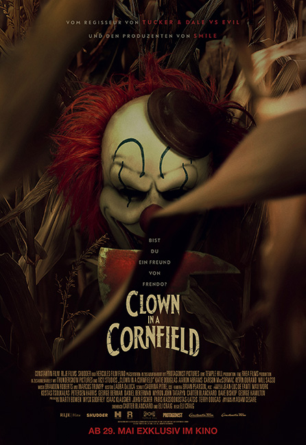 Clown in a Cornfield