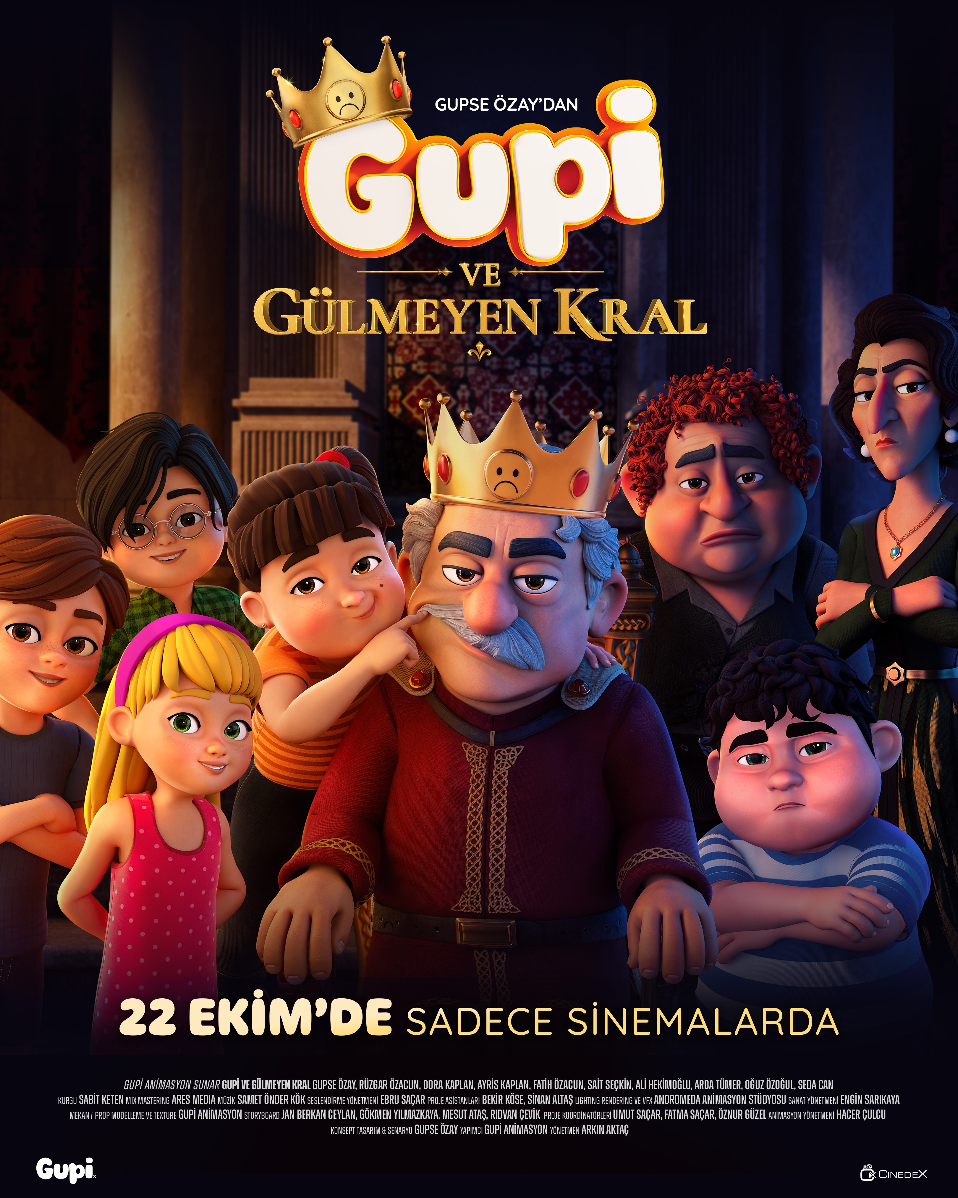 Gupi ve Gülmeyen Kral OmU